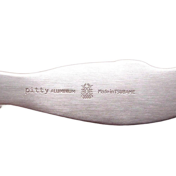 Katariki Cute Aluminum Ice Cream Spoon Sea Otter Pink Gold 11.6cm