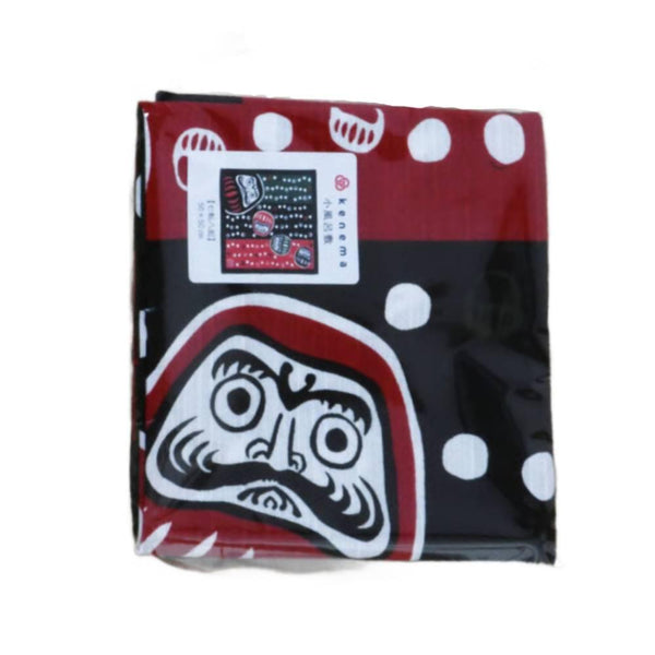 Kenema Furoshiki Nanakorobiyaoki Small Black Cotton Wrapping Cloth 50cm