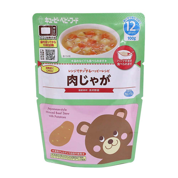 Kewpie Japanese Baby Food Nikujaga Beef & Potato Stew 12m+ 100g