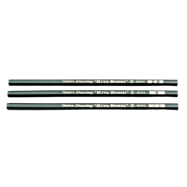 Kitaboshi Tokyo Pencil B 9500 For Drawing & Light Shading 12 pieces