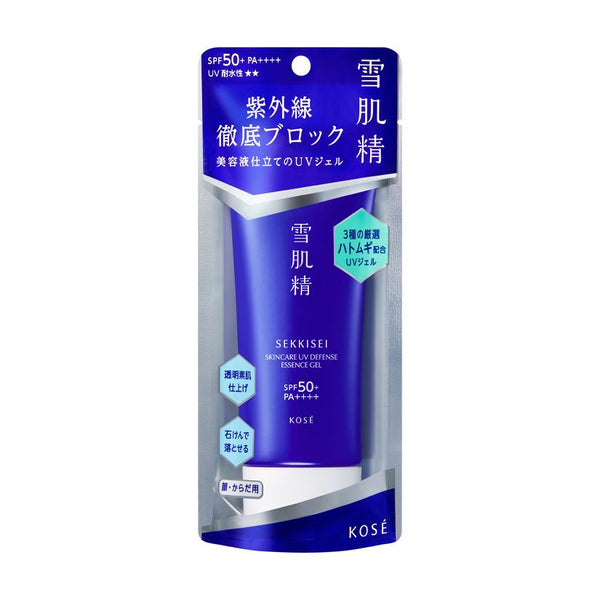 Sekkisei Skincare Non Sticky Skin Brightening UV Gel Sunscreen Gel SPF+ PA++++ 90g