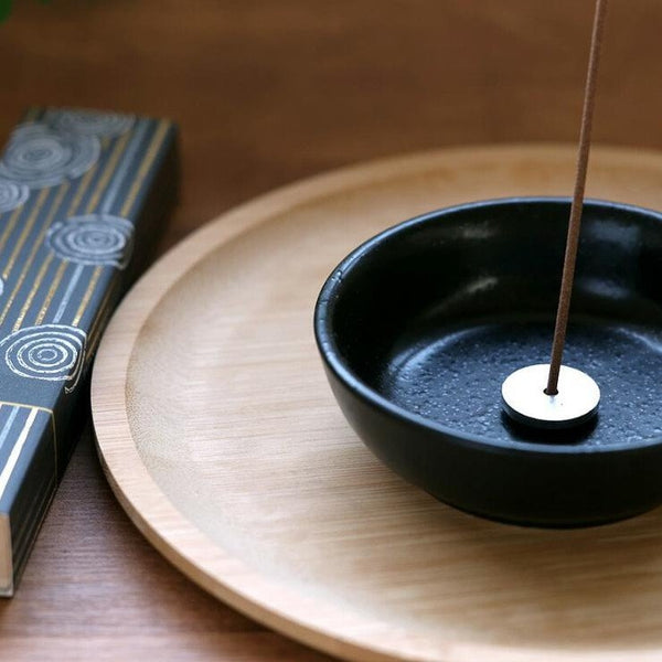 Kousaido Agarwood Oud Rich Fragrance Incense Sticks & Holder 40 ct.