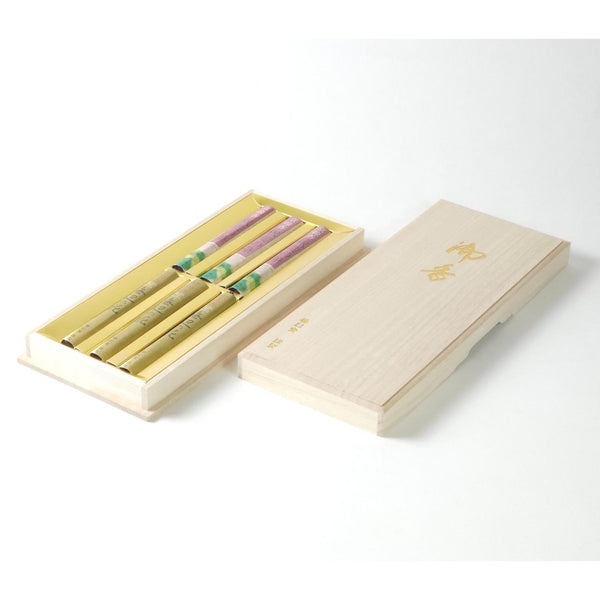 Kousaido Floral Incense Sticks Gift Box Two Fragrances 270 Sticks