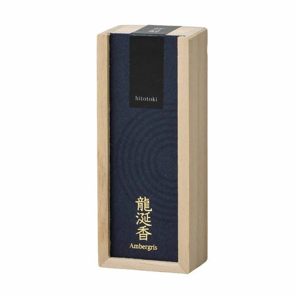 Kousaido Hitotoki Premium Incense Ambergris Scent 15 Sticks