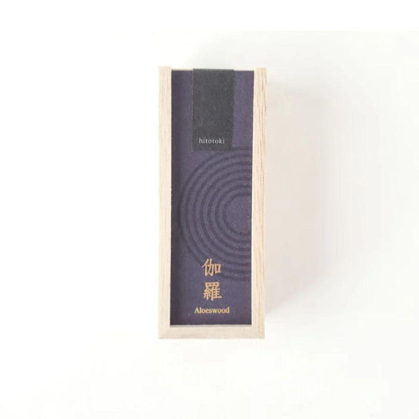 Kousaido Hitotoki Premium Incense Kyara Agarwood Scent 15 Sticks