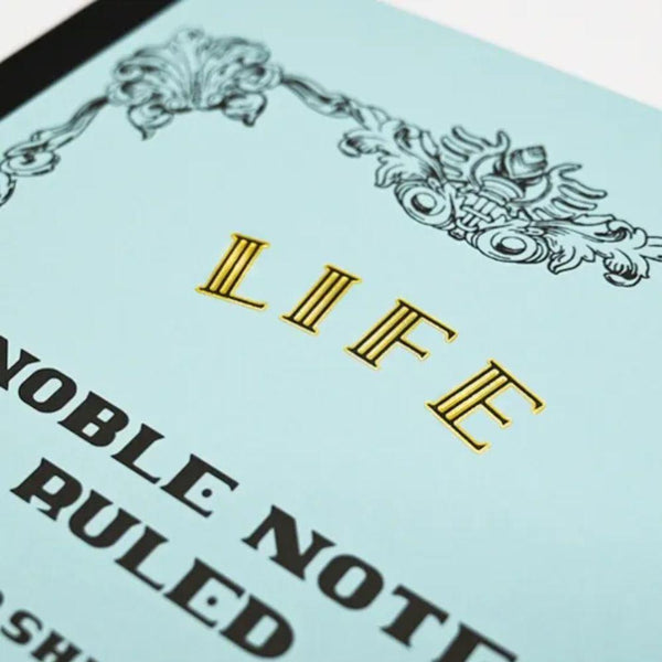 Life Noble Notebook B5 College Ruled 8mm N38 (100 Pages)