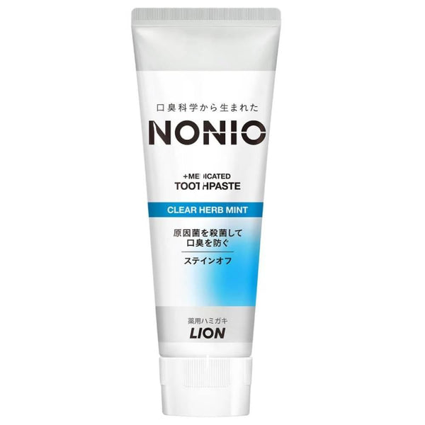 Nonio Antibacterial Toothpaste Clear Breath Herb Mint 130g