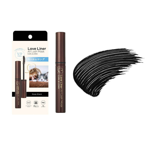 Love Liner All Lash Mask Curl & Long Super Waterproof Black Mascara