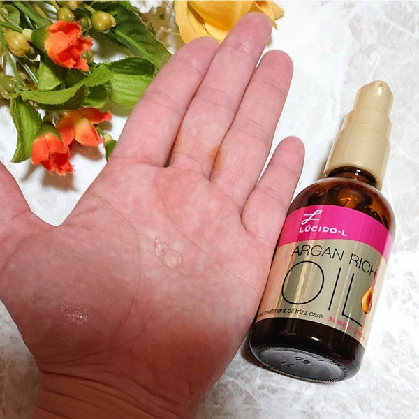 Lucido-L Argan Rich Hair Treatment Hair Oil for Frizzy Hair 60ml
