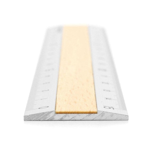 Midori Metal and Wood Metric Ruler 15cm 42257006