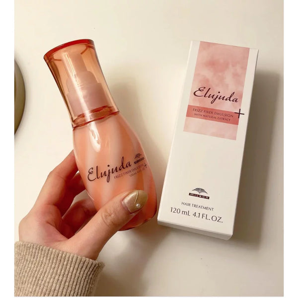 Milbon Elujuda Frizz Fixer Emulsion for Wavy Curly Hair 120ml