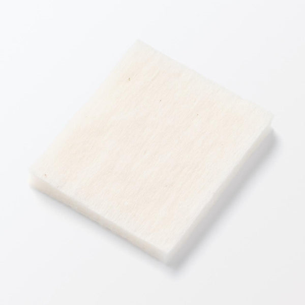 Muji Cut Cotton Ecru Unbleached Facial Cotton Pads 60x50mm 180 pcs.