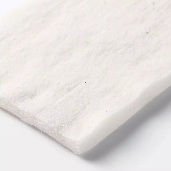 Muji Cut Cotton Ecru Unbleached Facial Cotton Pads Large 90x70mm 88 pcs.