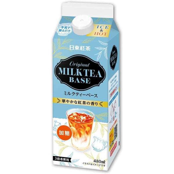 Nittoh Original Milk Tea Base Sweetened Black Tea Concentrate 480ml