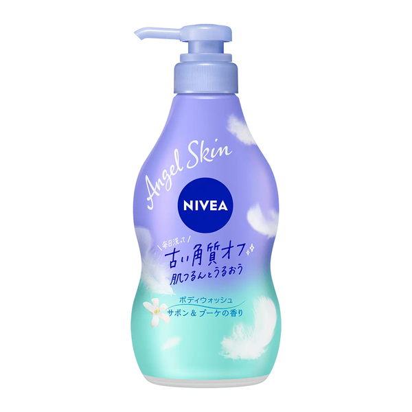 Nivea Angel Skin Body Wash Soap & Bouquet Scent Pump Bottle 480ml