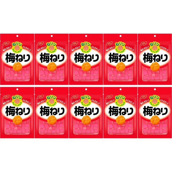 Nobel Neriri Ume Neri Umeboshi Paste Candy (Pack of 10)