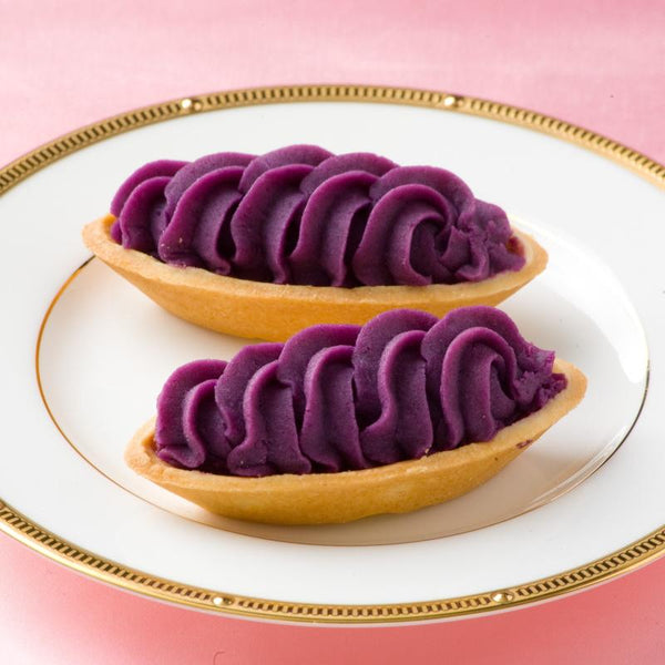Okashi Goten Beni Imo Okinawa Purple Sweet Potato Tart 6 Pieces