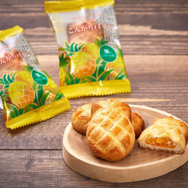Okashi Goten Okinawa Crispy Individual Pineapple Pie Cakes 10 Pieces
