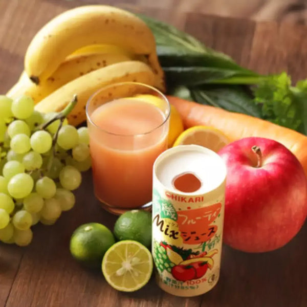 Organic Mixed Fruit and Vegetable Juice 100% Natural Unsweetened 195g