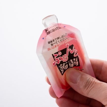 Orihiro Konjac Fruit Jelly Peach Flavor Low Calorie Snack 120g