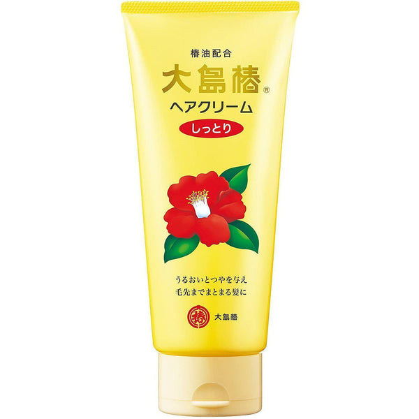 Oshima Tsubaki Hair Cream Moist Leave-In Treatment 160g