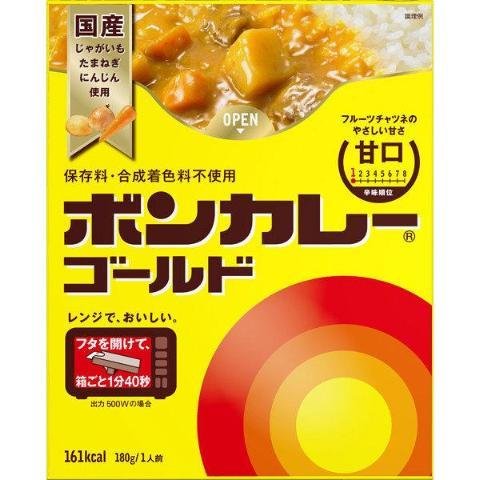 Otsuka Bon Curry Gold Japanese Curry Mild Ready-to-Eat Meal 180g