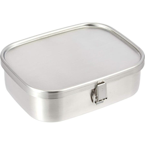 Kobo Aizawa Large Square Lunch Box Stainless Steel Bento Box 1000ml