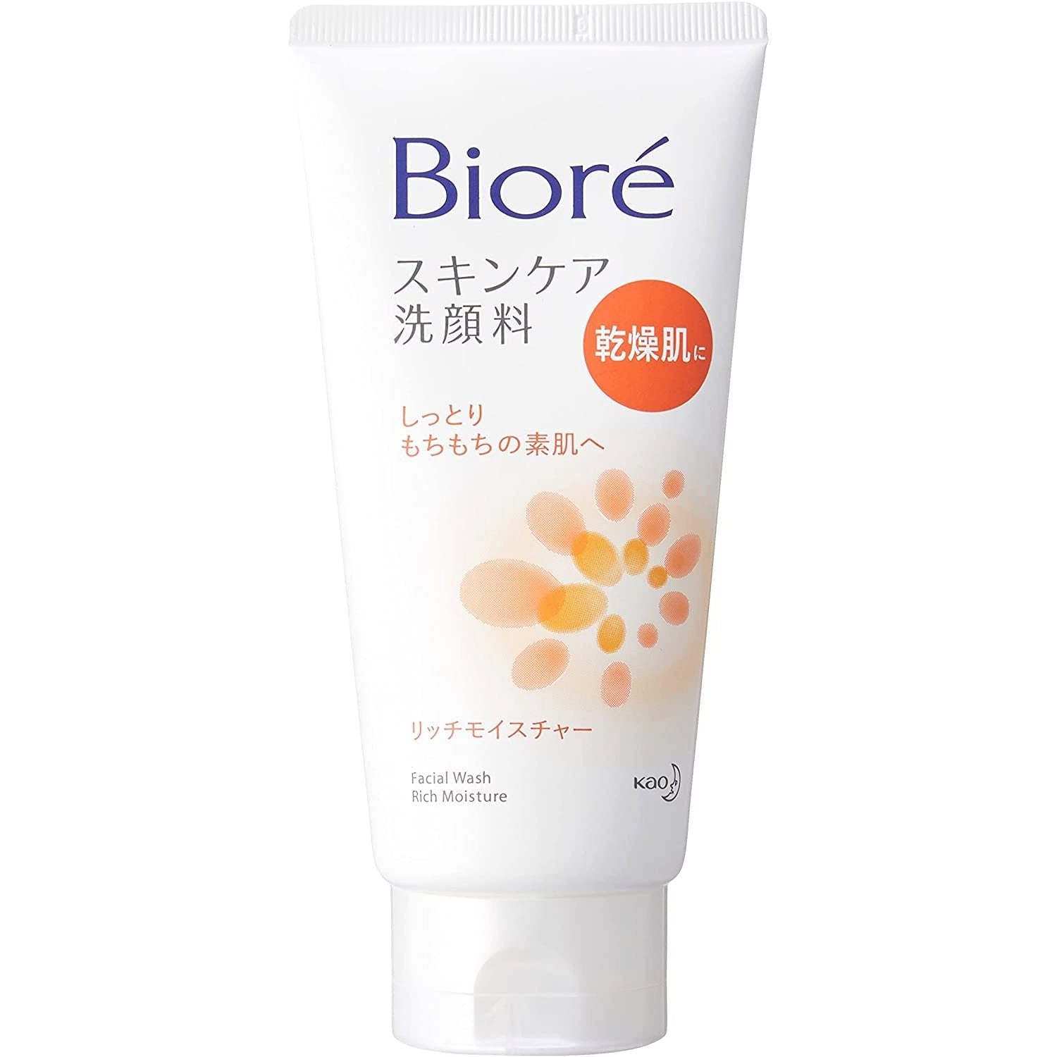 Bioré Foaming Facial Wash Rich Moisture Hydrating Cleanser 130g