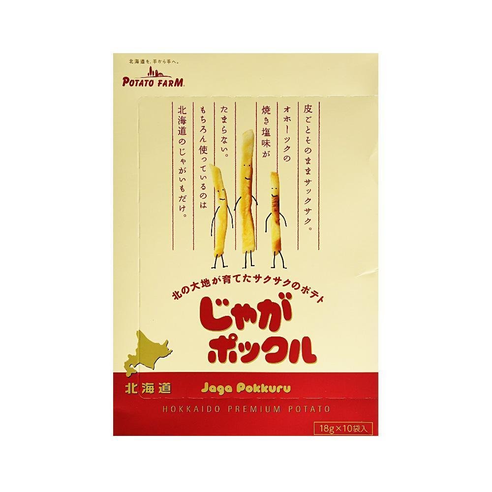 Calbee Potato Farm Jaga Pokkuru Crispy Potato Snack 180g