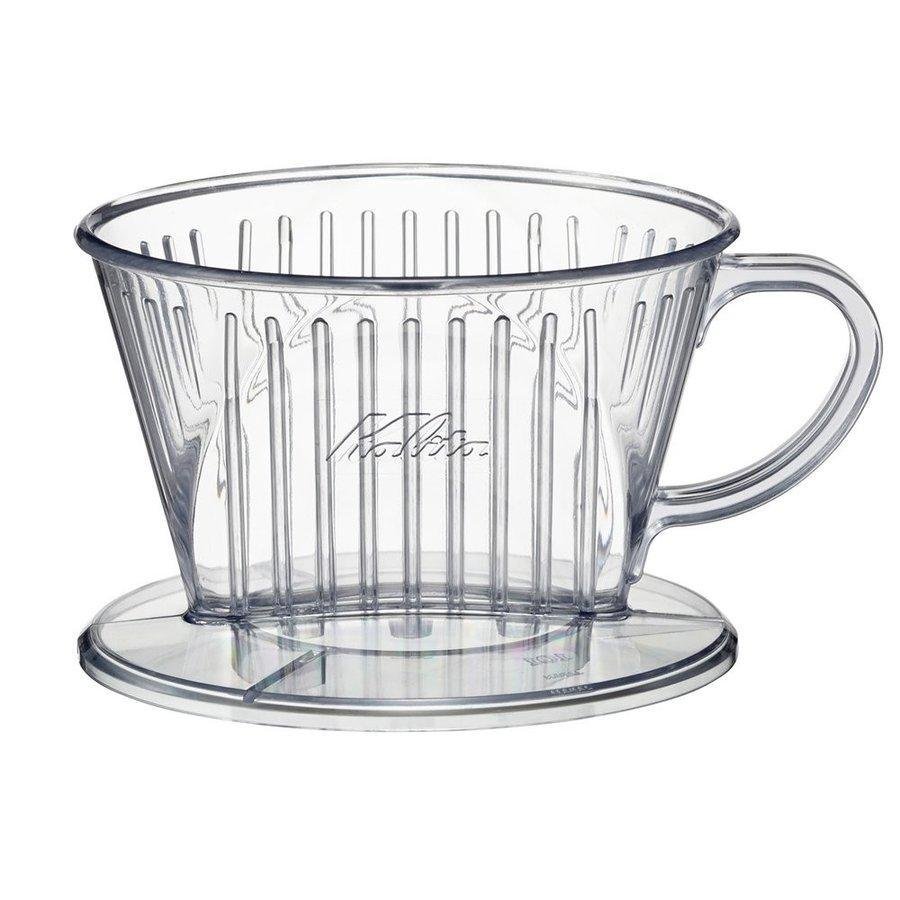 Kalita Plastic Coffee Dripper 101 Clear Pour Over Brewer