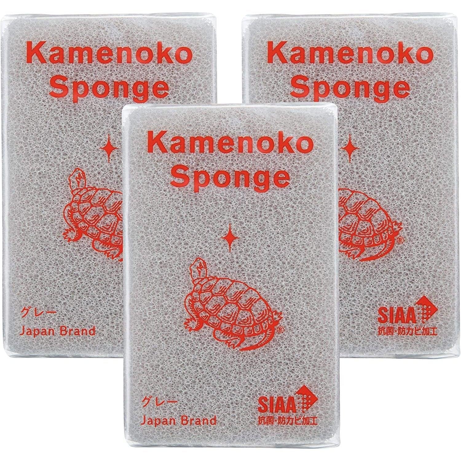 Kamenoko Sponge Durable Antibacterial Kitchen Sponge (Pack of 3)