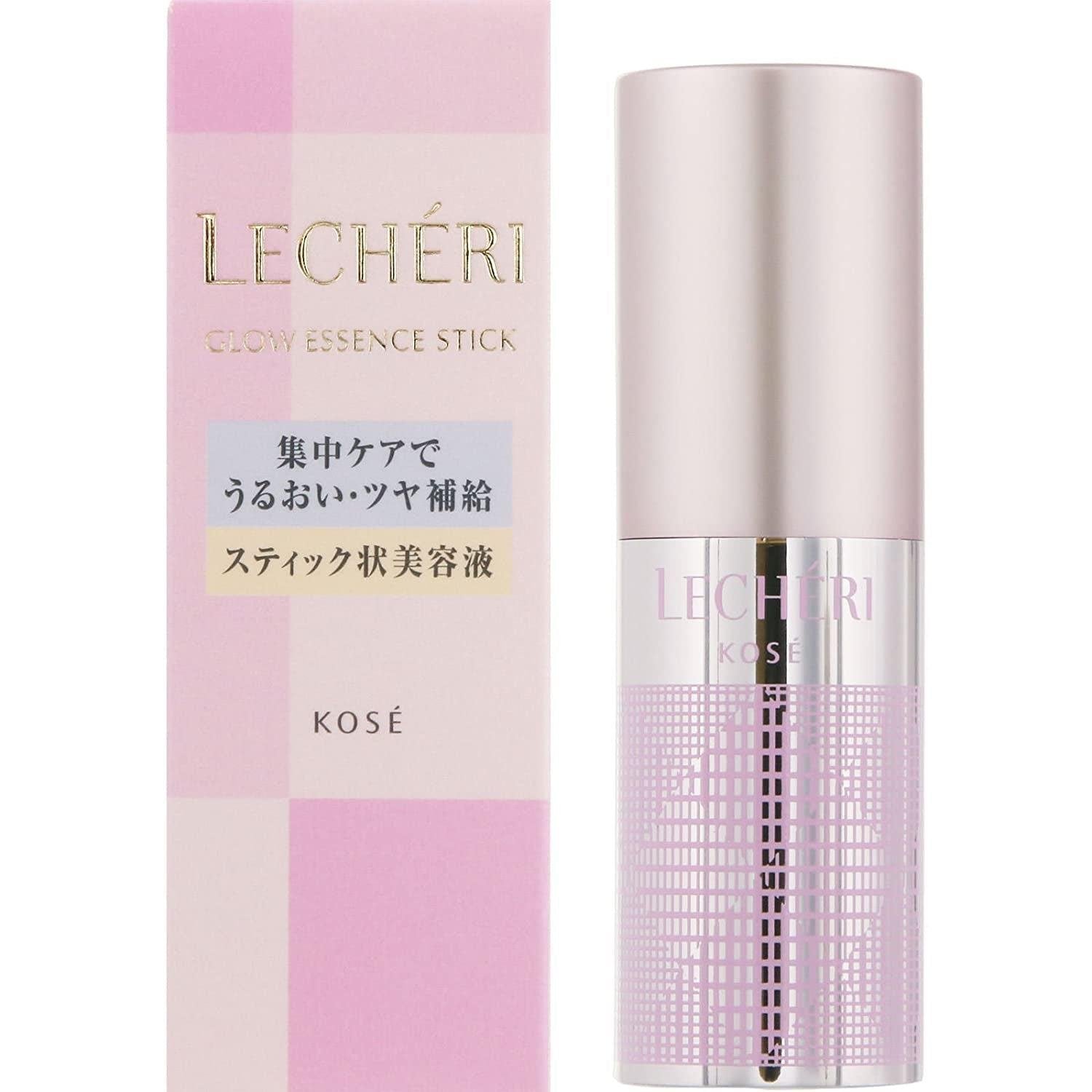 Kosé Lecheri Glow Essence Stick Portable Moisturizing Serum Stick 9.5g