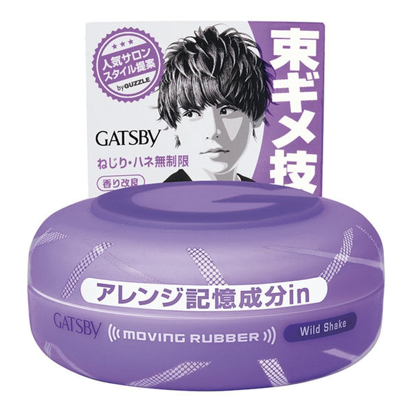 Mandom Gatsby Moving Rubber Hair Wax Wild Shake 80g