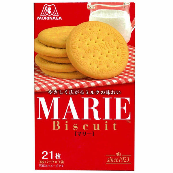 Morinaga Marie Biscuit Japanese Marie Cookies 21 Pieces