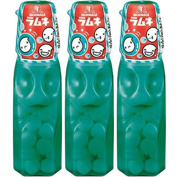 Morinaga Ramune Soda Candy Soda Pop Fizzy Candies (Pack of 3)