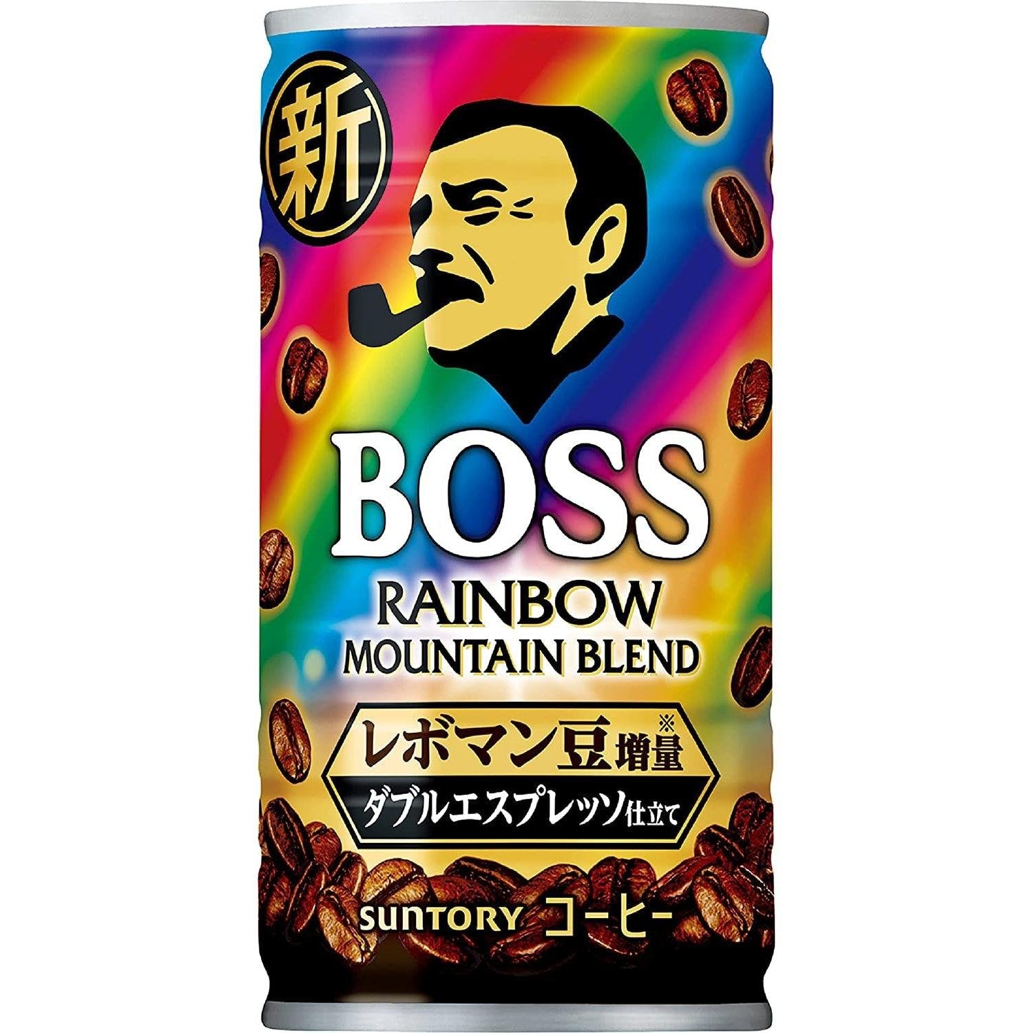Boss Coffee Rainbow Mountain Blend Canned Coffee (Box of 30 Cans)