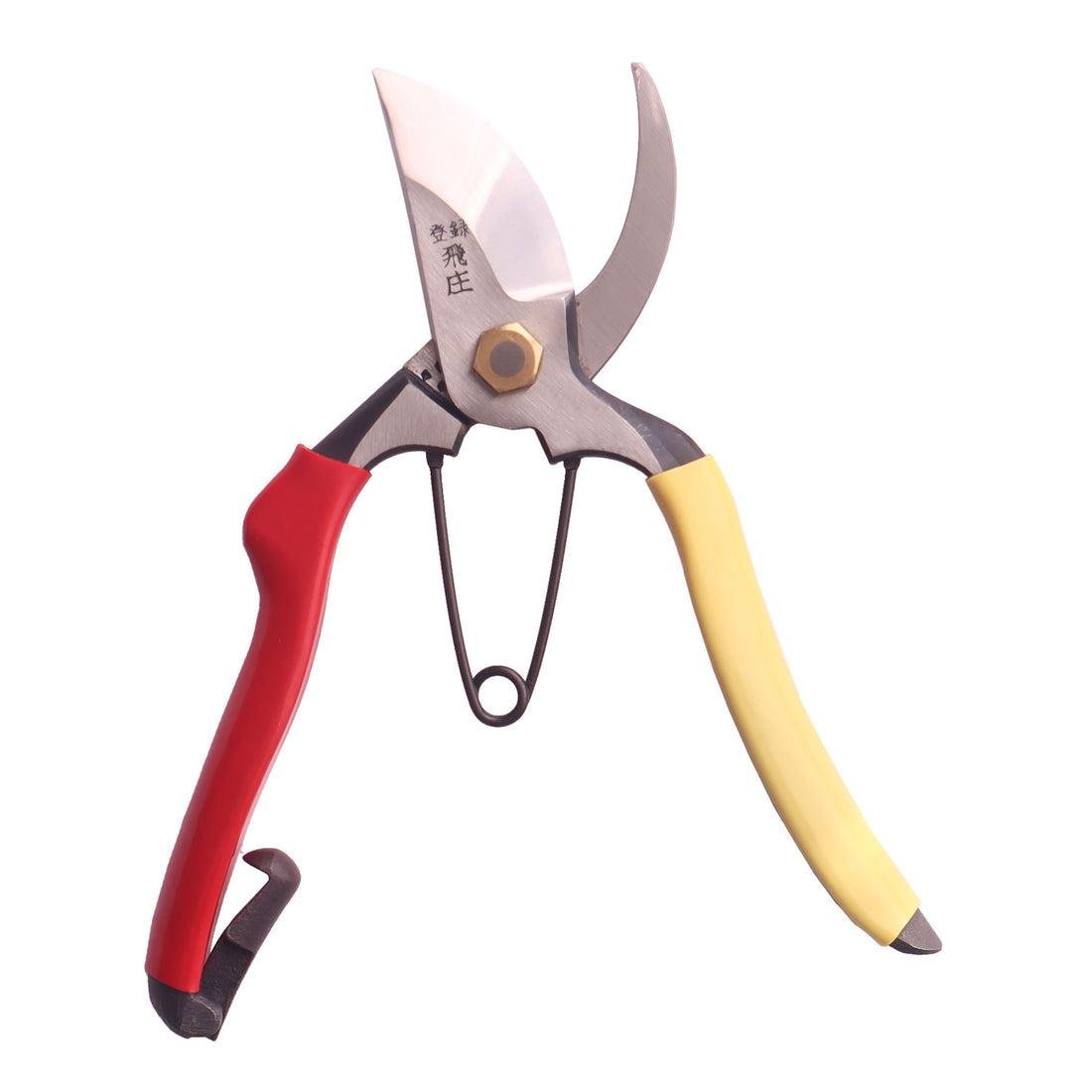 Tobisho Hand Forged Pruners Carbon Steel Pruning Shears SR-2 185mm