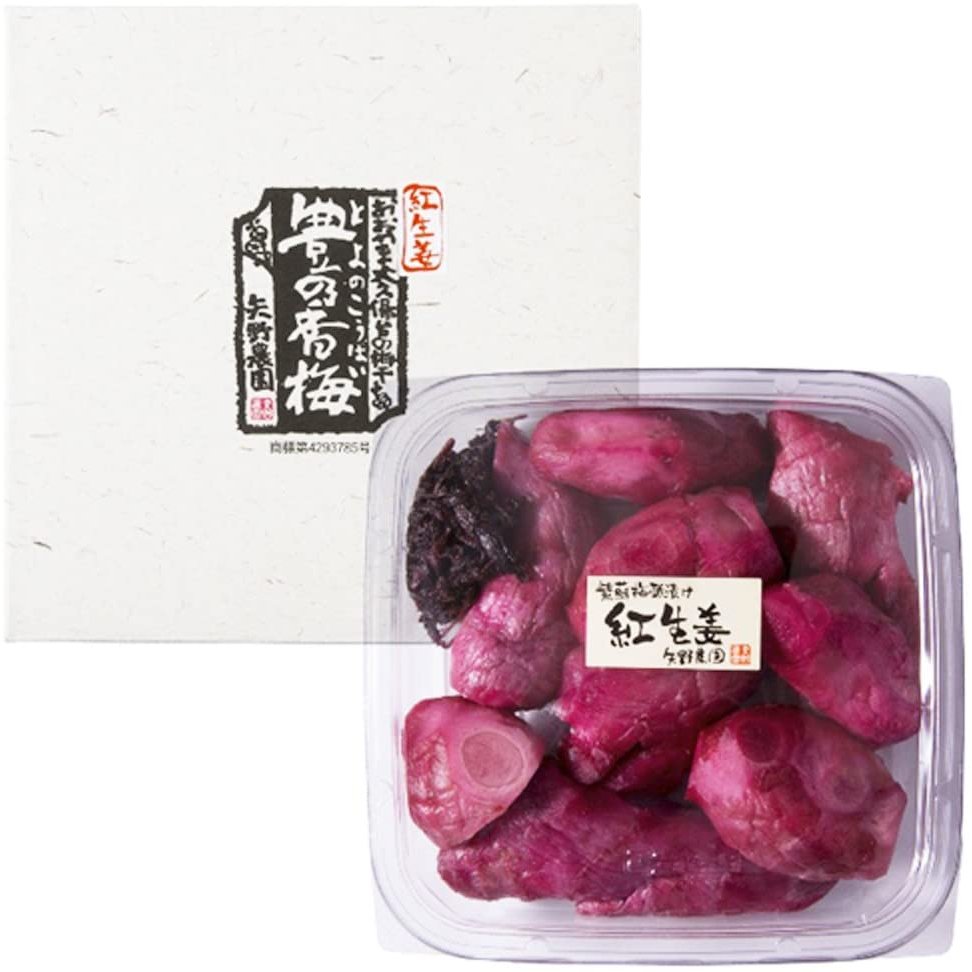 Beni Shoga Japanese Red Pickled Ginger Additive-Free 450g