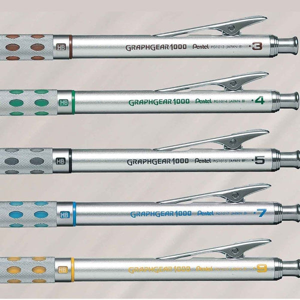 Pentel GraphGear 1000 Mechanical Pencil Comfortable & Ergonomic