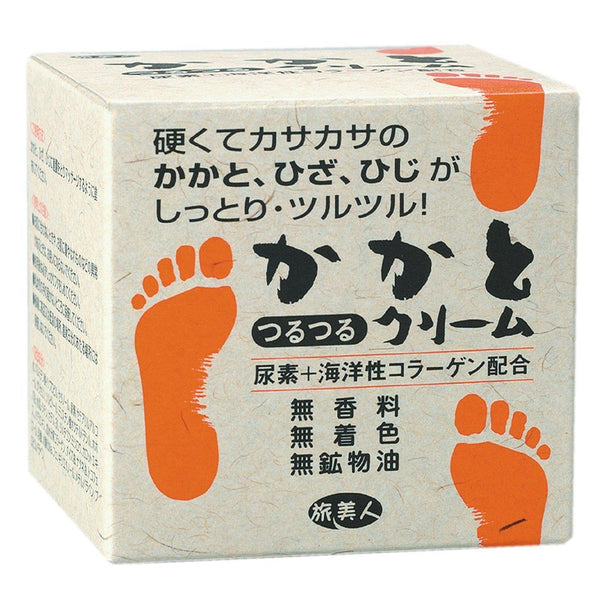 Azuma Tabibijin Foot Cream Deep Moisture Softens Dry Heels 100g