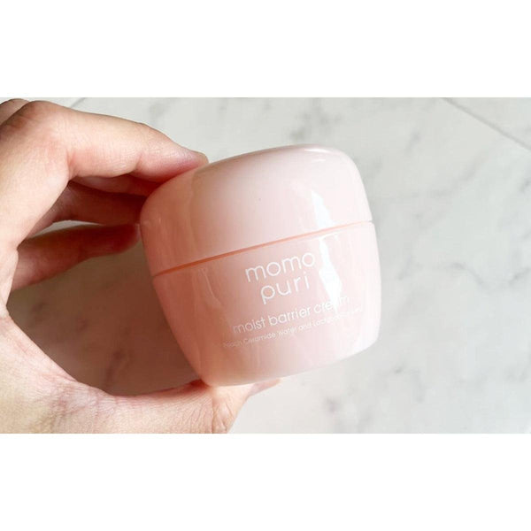 Momopuri Moisture Barrier Gel Cream Peach Ceramide Moisturizer 80g