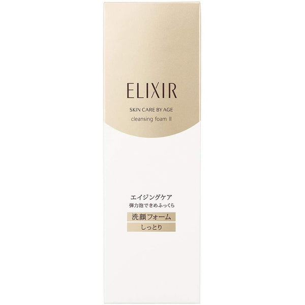 Shiseido Elixir Cleansing Foam II Moist Anti-Aging Face Wash 145g