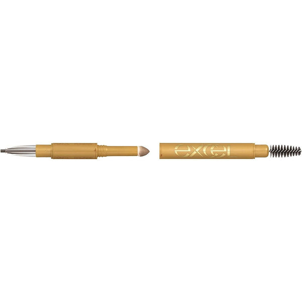 Excel Powder & Pencil Eyebrow EX 3-in-1 Shape Fill Blend Brow Maker