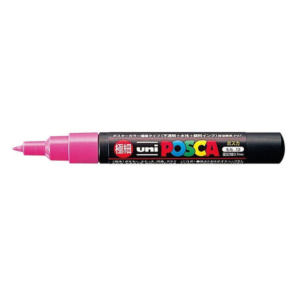 uni Mitsubishi Posca Water Pen Extra Fine Marker Set 12 Colors PC-1M12C