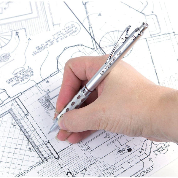 Pentel GraphGear 1000 Mechanical Pencil Comfortable & Ergonomic