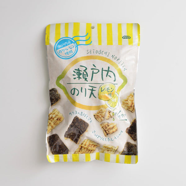 Daiko Foods Noriten Setouchi Lemon Tempura Seaweed Chips (Pack of 10)