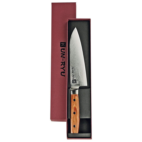 Shimomura Un-Ryu Santoku General Purpose Kitchen Knife 170mm UNR-01