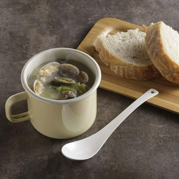 Noda Horo Enamel Renge Spoon Japanese-Style Stainless Steel Spoon