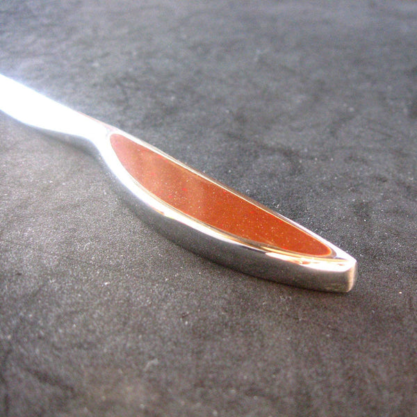 Todai Letter Opener Stainless Steel Paper Knife With Leather Case 210mm