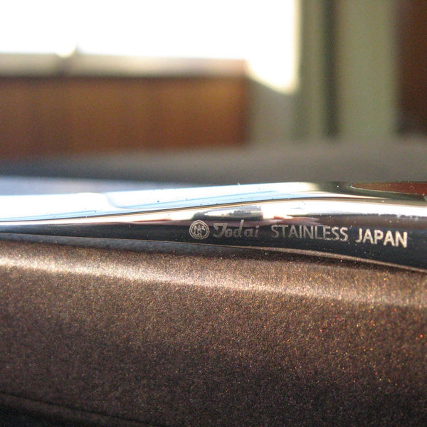 Todai Letter Opener Stainless Steel Paper Knife With Leather Case 210mm